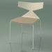 3 डी मॉडल Stackable कुर्सी 3710 (4 धातु पैर, कुशन के साथ, सफेद, V12) - पूर्वावलोकन