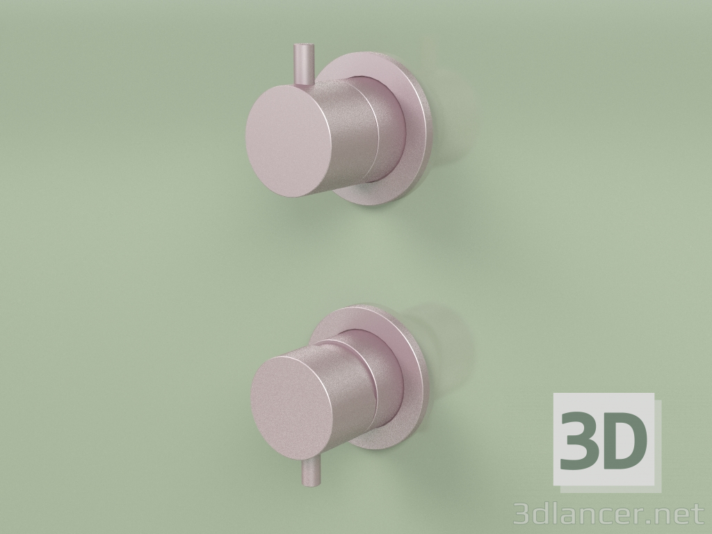 3d model Built-in mixer with 2-way switch (12 47, OR) - preview