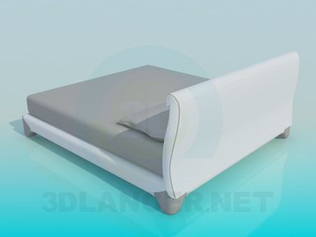 3d model Bed - preview 3d model Bed - preview