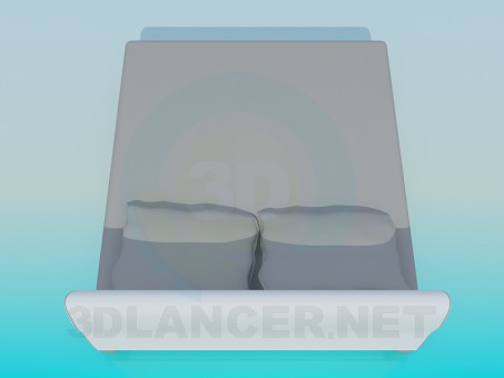 3d model Bed - preview 3d model Bed - preview