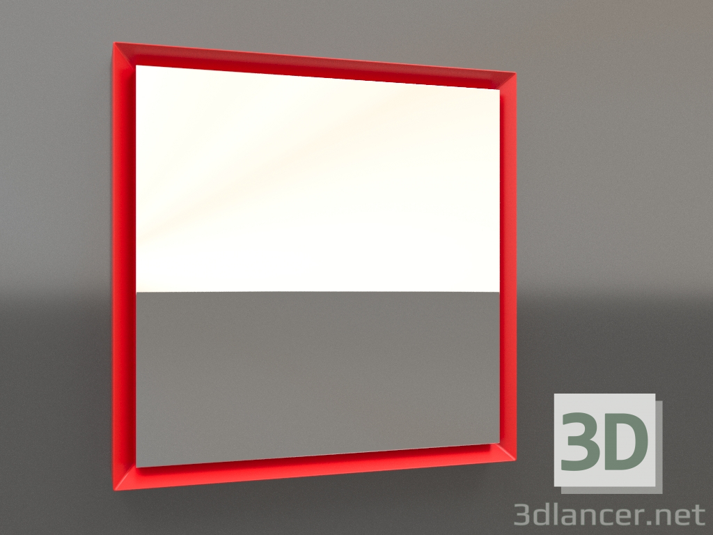 3D modeli Ayna ZL 21 (400x400, parlak turuncu) - önizleme