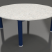 modello 3D Tavolino P 90 (Blu notte, DEKTON Sirocco) - anteprima