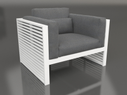 Кресло для отдыха с высокой спинкой (White)