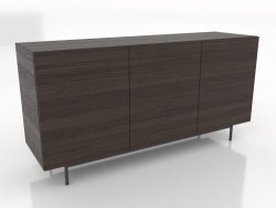 Cassettiera 1 1600 mm (frassino noce)