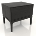 modello 3D Comodino FARGO 1 cassetto (rovere nero) - anteprima
