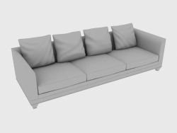 Sofa CHOPIN FREE ZURÜCK SOFA (285X103XH75-mod85)