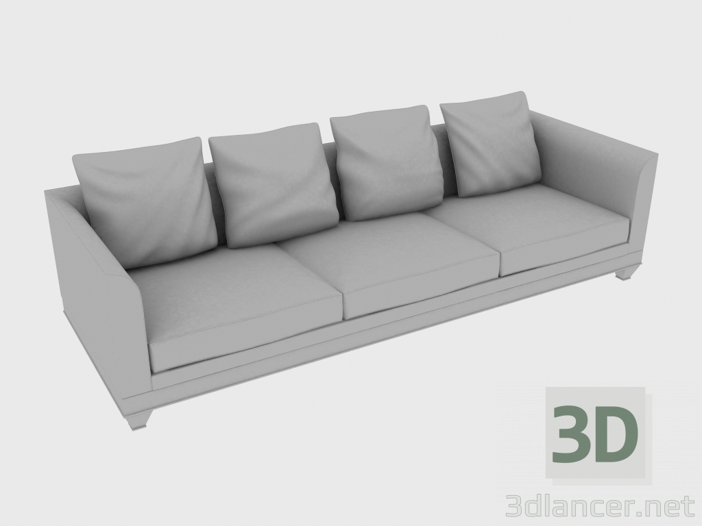 3d model Sofa CHOPIN FREE BACK SOFA (285X103XH75-mod85) - vista previa