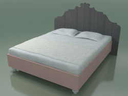 Кровать двуспальная (80 Е, Grey)