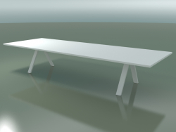Mesa com bancada padrão 5000 (H 74 - 390 x 135 cm, F01, composição 1)