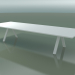 3D Modell Tisch mit Standardarbeitsplatte 5000 (H 74 - 390 x 135 cm, F01, Zusammensetzung 1) - Vorschau