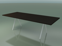 Rectangular table 5434 (H 74 - 100x240 cm, legs 180 °, veneered L21 wenge, V12)