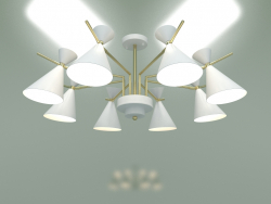 Ceiling chandelier Apart 70114-8 (white)
