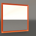 modèle 3D Miroir ZL 21 (400x400, orange vif lumineux) - preview