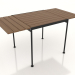3d model Dining table 80x80 cm (extended) - preview