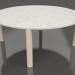 3d model Coffee table D 90 (Sand, DEKTON Sirocco) - preview