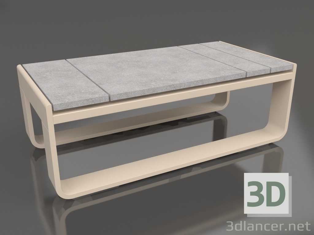 3d модель Боковой стол 35 (DEKTON Kreta, Sand) – превью