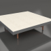 3d model Square coffee table (Anthracite, DEKTON Danae) - preview