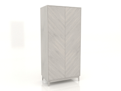 LEMAR अलमारी 2 दरवाजे 1050x600x2200 मिमी (प्रक्षालित ओक)