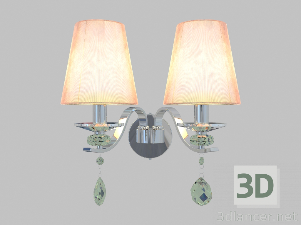3D Modell Wandlampe (11802A) - Vorschau