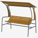 3d model Sofa swing (with canopy) (8036) - preview