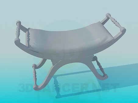 modelo 3D Taburete original - escuchar modelo 3D Taburete original - escuchar