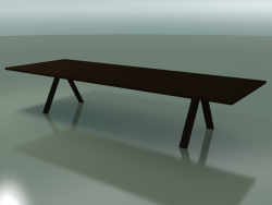 Table with standard worktop 5000 (H 74 - 390 x 135 cm, wenge, composition 1)
