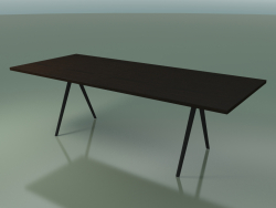 Rectangular table 5434 (H 74 - 100x240 cm, legs 180 °, veneered L21 wenge, V44)