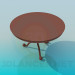 3d модель Круглый чайный столик – превью