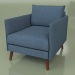 3d model Single sofa with wooden legs Cumulus - preview