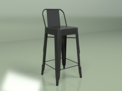 Bar stool Marais Color with backrest