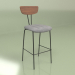 3d model Bar stool Apel (grey) - preview