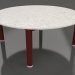 modello 3D Tavolino P 90 (Rosso vino, DEKTON Sirocco) - anteprima