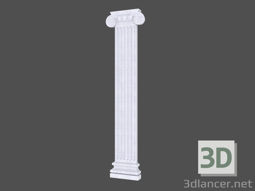 3D Modell Pilaster (P50I) - Vorschau