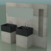 Modelo 3d Sistema de decoração de banheiro (D09) - preview