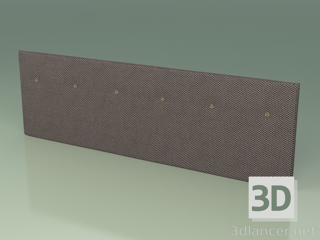 modèle 3D Module canapé 004 (dossier, 3D Net Grey) - preview