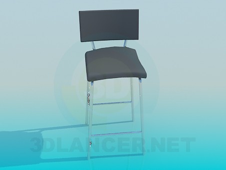 3d model High chair with legs - preview 3d model High chair with legs - preview