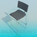 3d model High chair with legs - preview