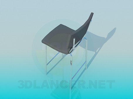 3d model High chair with legs - preview 3d model High chair with legs - preview