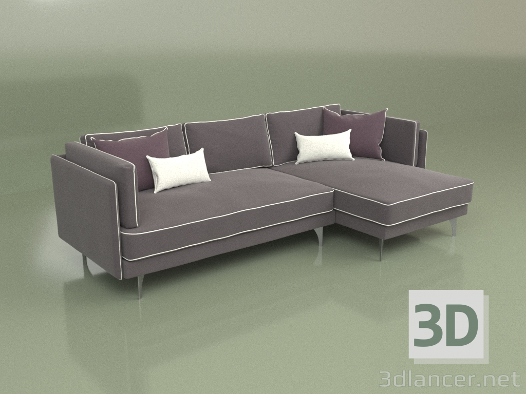 modello 3D Galleria divano - anteprima
