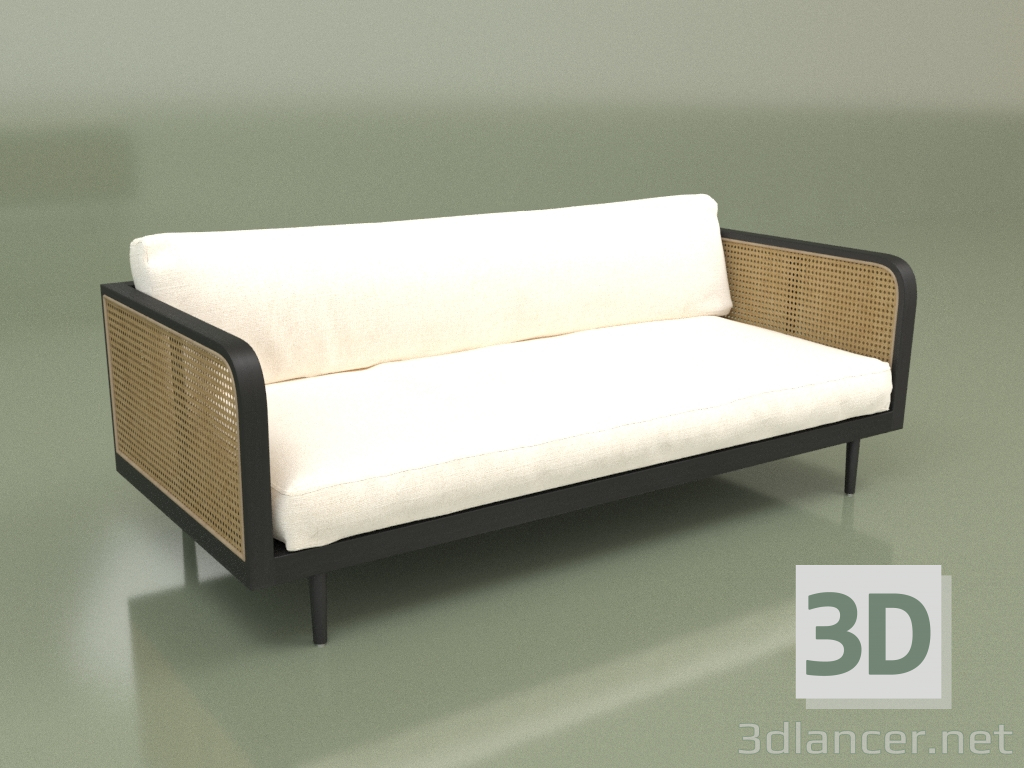3D Modell Sofa Targa niedrig - Vorschau