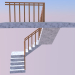 3d model Stairs - preview