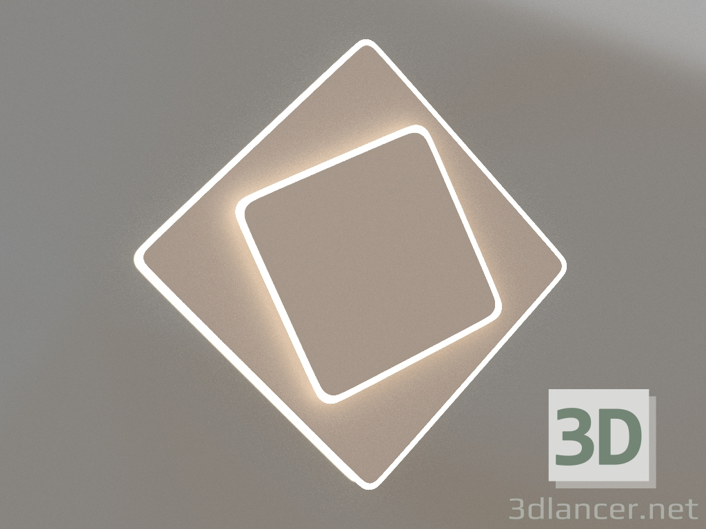 3D modeli Duvar lambası (6425) - önizleme