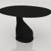 modello 3D Tavolino basso Plane S (Nero) - anteprima