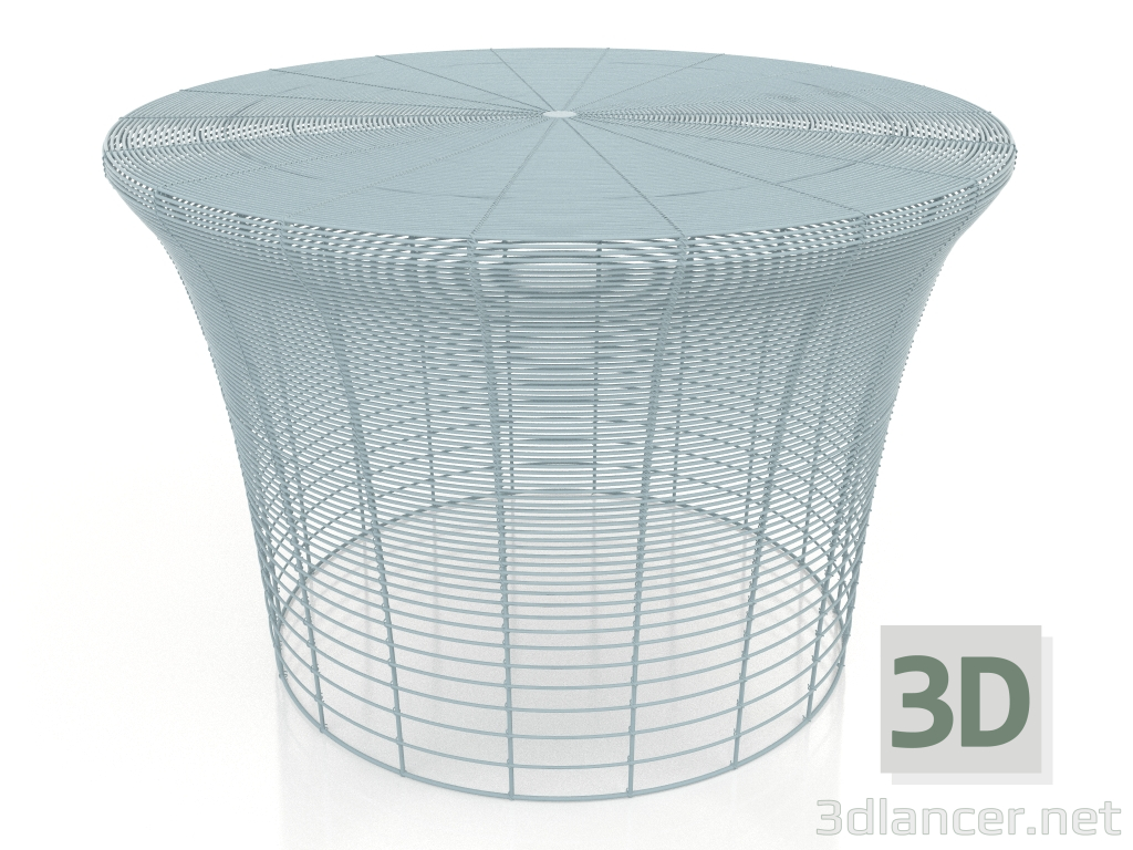 modèle 3D Table basse haute (Bleu gris) - preview