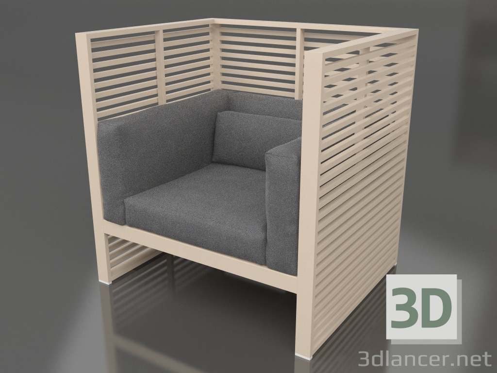 3d модель Крісло для відпочинку Normando (Sand) – превью