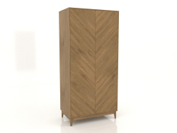 Guarda-roupa LEMAR 2 portas 1050x600x2200 mm (carvalho natural)