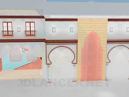 3d model Interior - preview 3d model Interior - preview