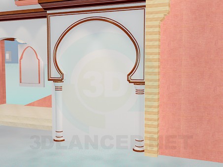 3d model Interior - preview 3d model Interior - preview