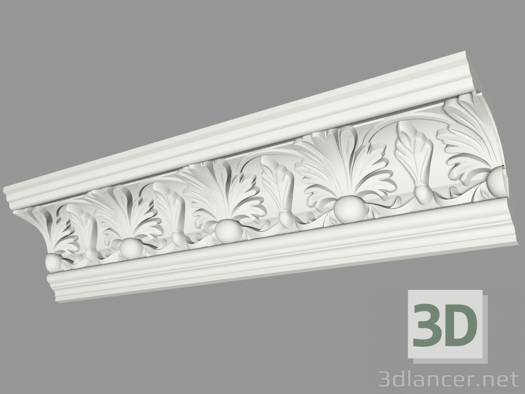 3d model Molded eaves (КФ61) - preview