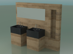 Sistema de decoração de banheiro (D10)